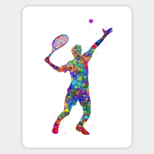 Tennis player man Magnet
